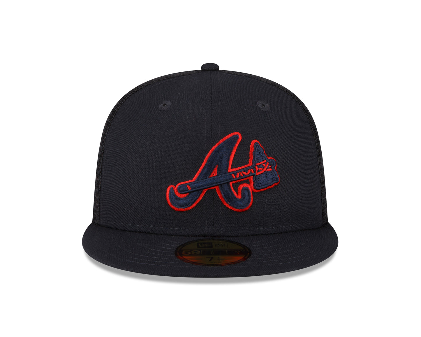Atlanta Braves New Era Spring Training 59fifty Mesh Fitted Hat