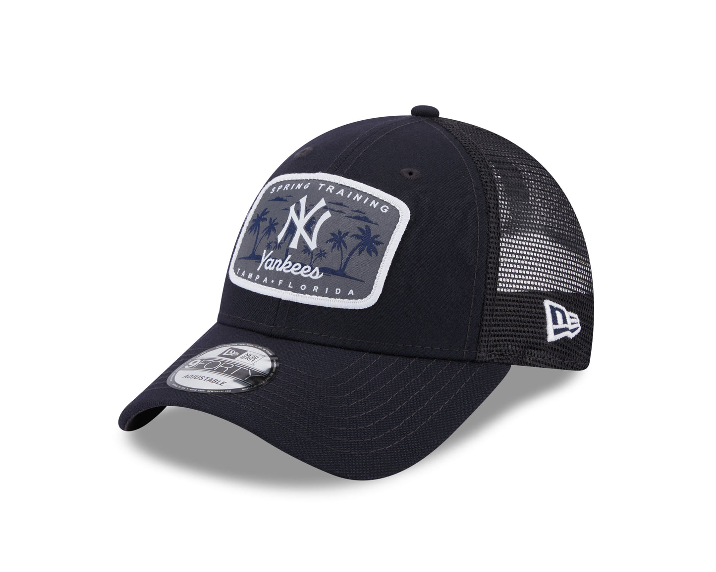 New York Yankees New Era Spring Training Trucker Mesh Navy 9Forty Hat
