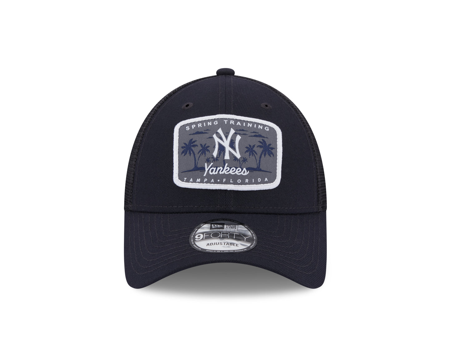 New York Yankees New Era Spring Training Trucker Mesh Navy 9Forty Hat