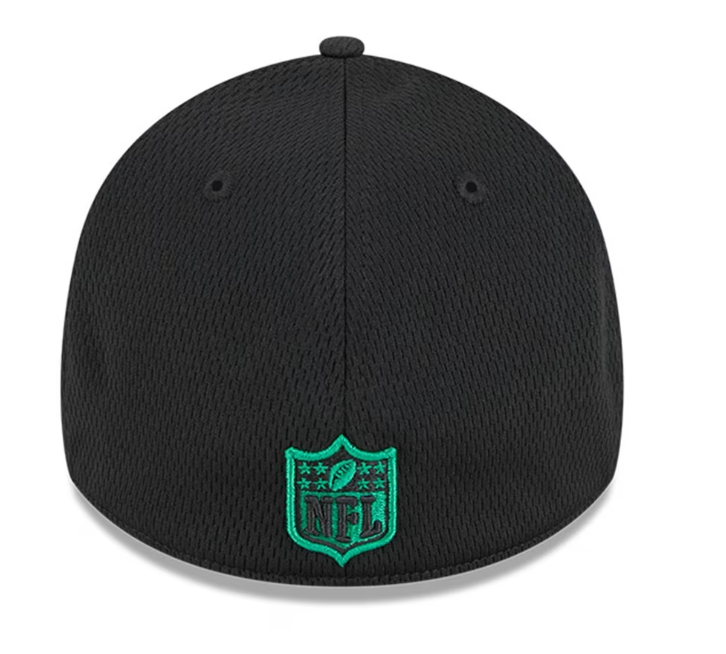 Philadelphia Eagles New Era 2023 Training Camp Throwback Black 39Thirty