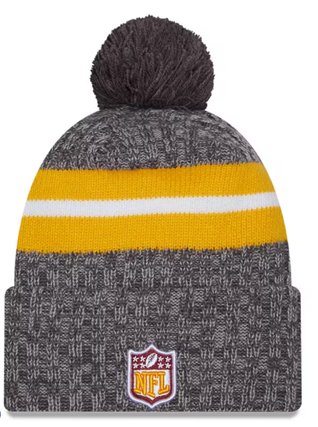 Washington Commanders New Era 2023 Sideline Sport Knit Hat Gray