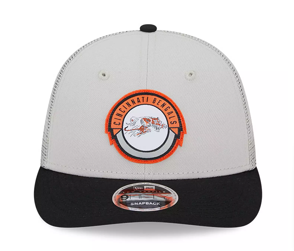 Cincinnati Bengals New Era Stone Low Profile 9FIFTY Snapback Hat