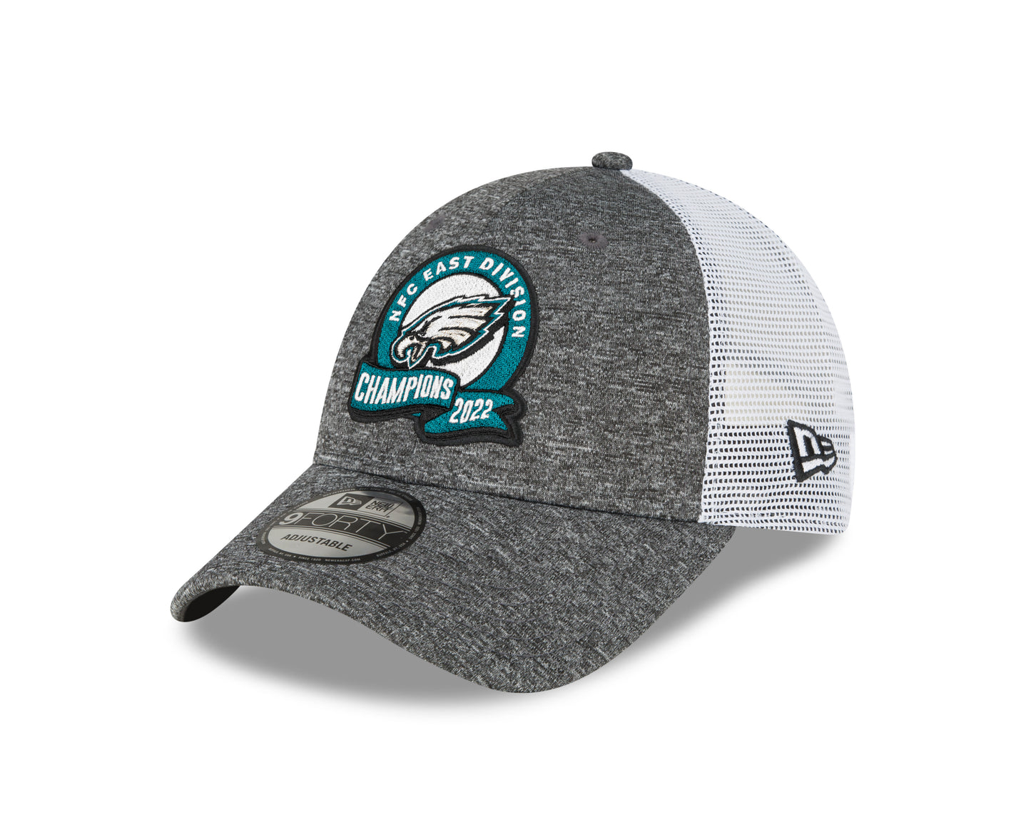 Philadelphia Eagles 2022 NFC East Division Champions 9FORTY Adjustable Hat - Gray