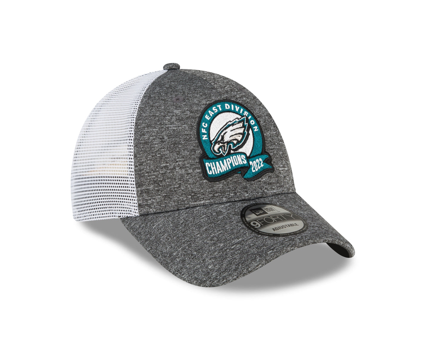 Philadelphia Eagles 2022 NFC East Division Champions 9FORTY Adjustable Hat - Gray