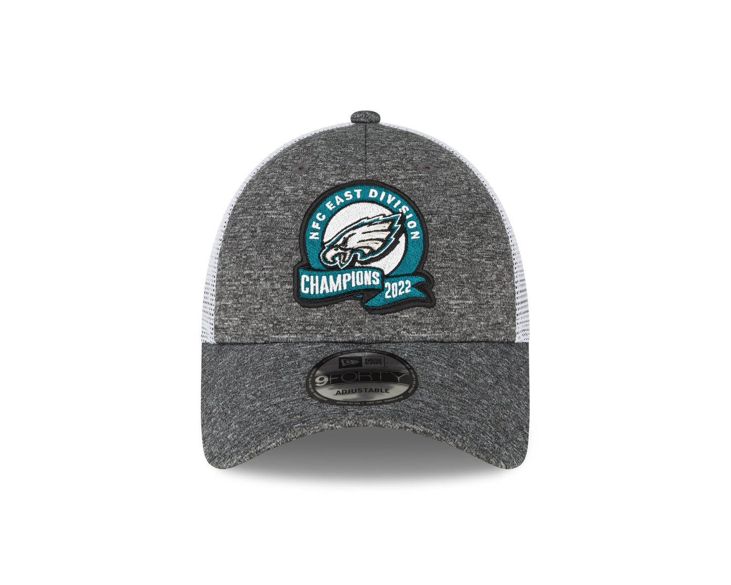 Philadelphia Eagles 2022 NFC East Division Champions 9FORTY Adjustable Hat - Gray