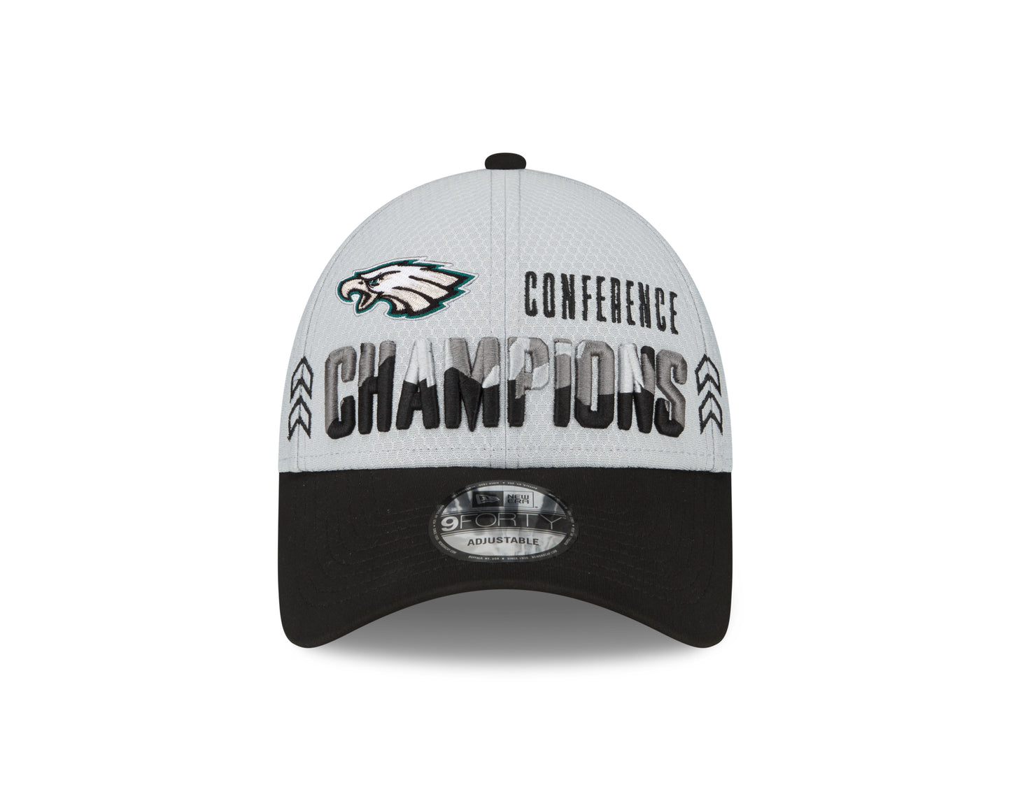 Philadelphia Eagles 2022 Conference Locker Room 9FORTY Adjustable Hat