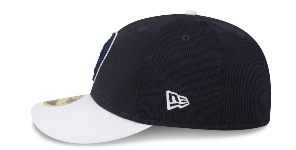 New York Yankees New Era Batting Practice Low Profile 59FIFTY Fitted Hat - Blue