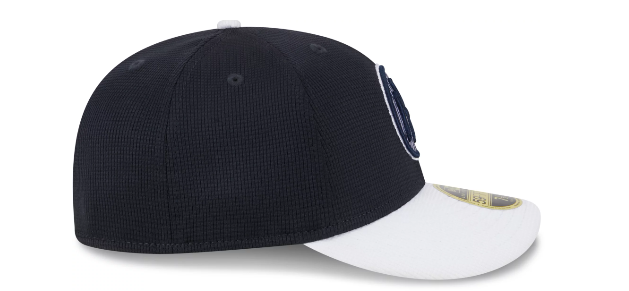New York Yankees New Era Batting Practice Low Profile 59FIFTY Fitted Hat - Blue