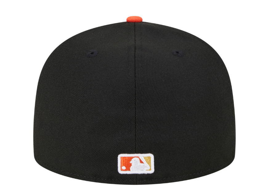 Baltimore Oriole New Era Black Game Day 59Fifty Fitted Hat