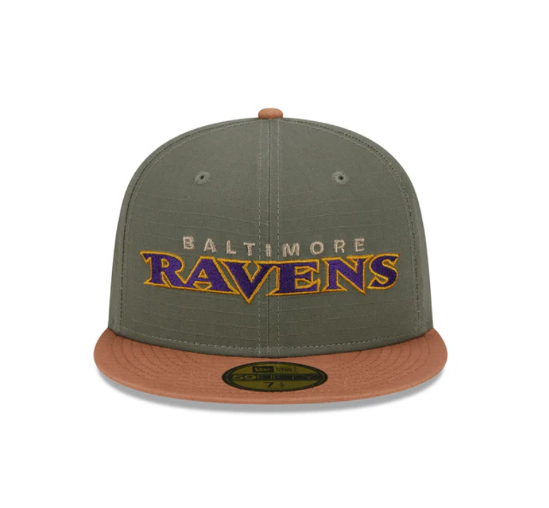 Baltimore Ravens New Era Ripstop 59FIFTY Fitted Hat