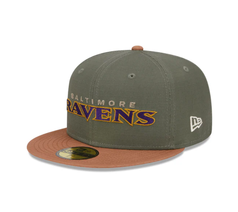 Baltimore Ravens New Era Ripstop 59FIFTY Fitted Hat