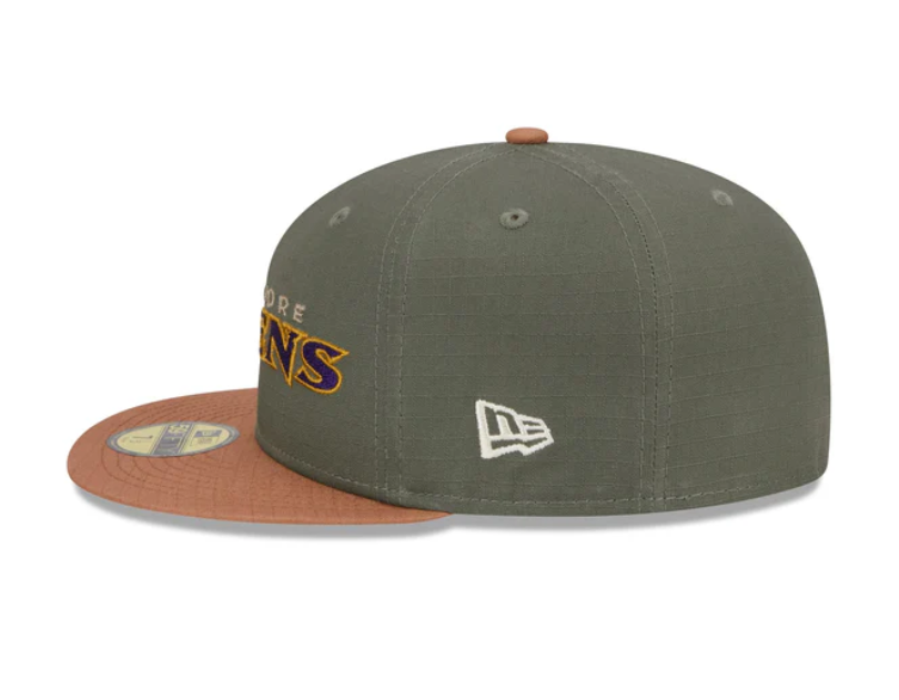 Baltimore Ravens New Era Ripstop 59FIFTY Fitted Hat