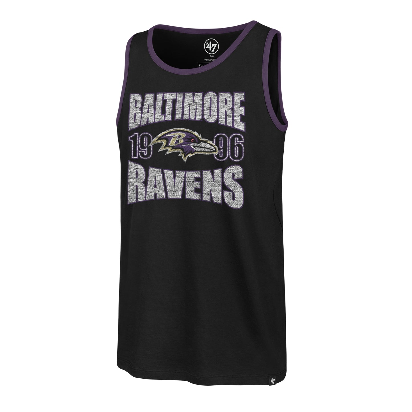 Baltimore Ravens '47 Brand Flint Black Franklin Men's Tank Top