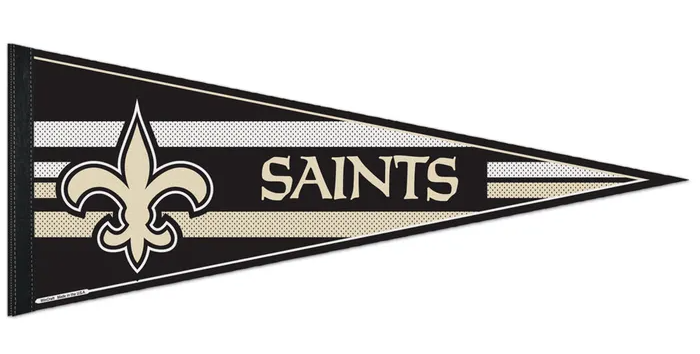 New Orleans Saints Wincraft Mesh Pennant 12" x 30"