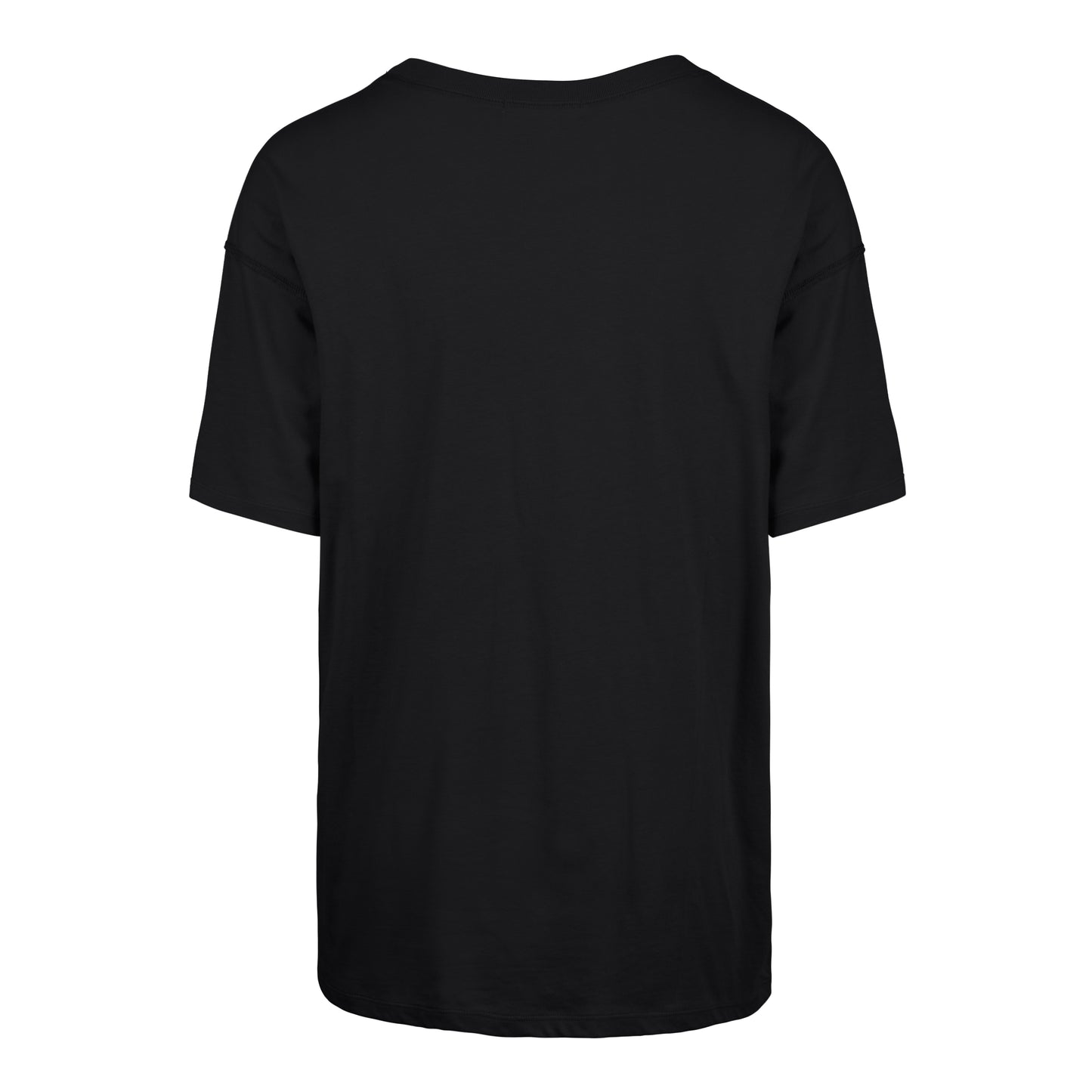 Pittsburgh Steelers '47 Black Love Struck Over Sized Sadie Women's T-Shirt