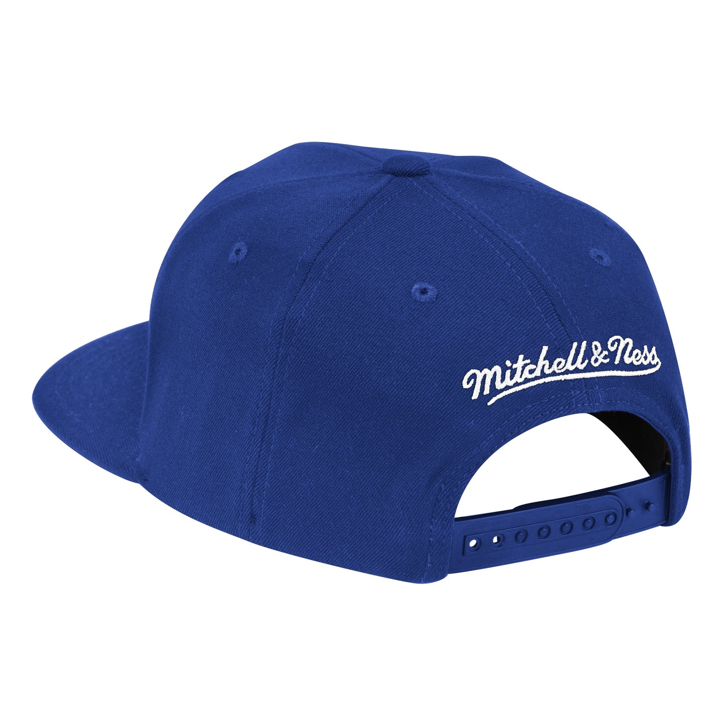 New York Knicks Mitchell & Ness 1973 NBA Champ Year Trophy Snapback Hat - Blue
