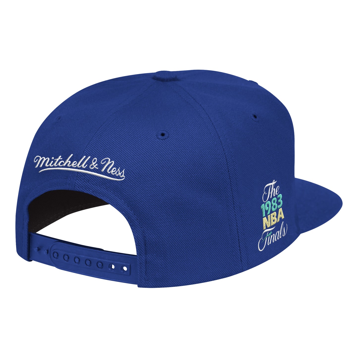 Philadelphia 76ers Mitchell & Ness 1983 Patch Hardwood Classic Snapback Hat