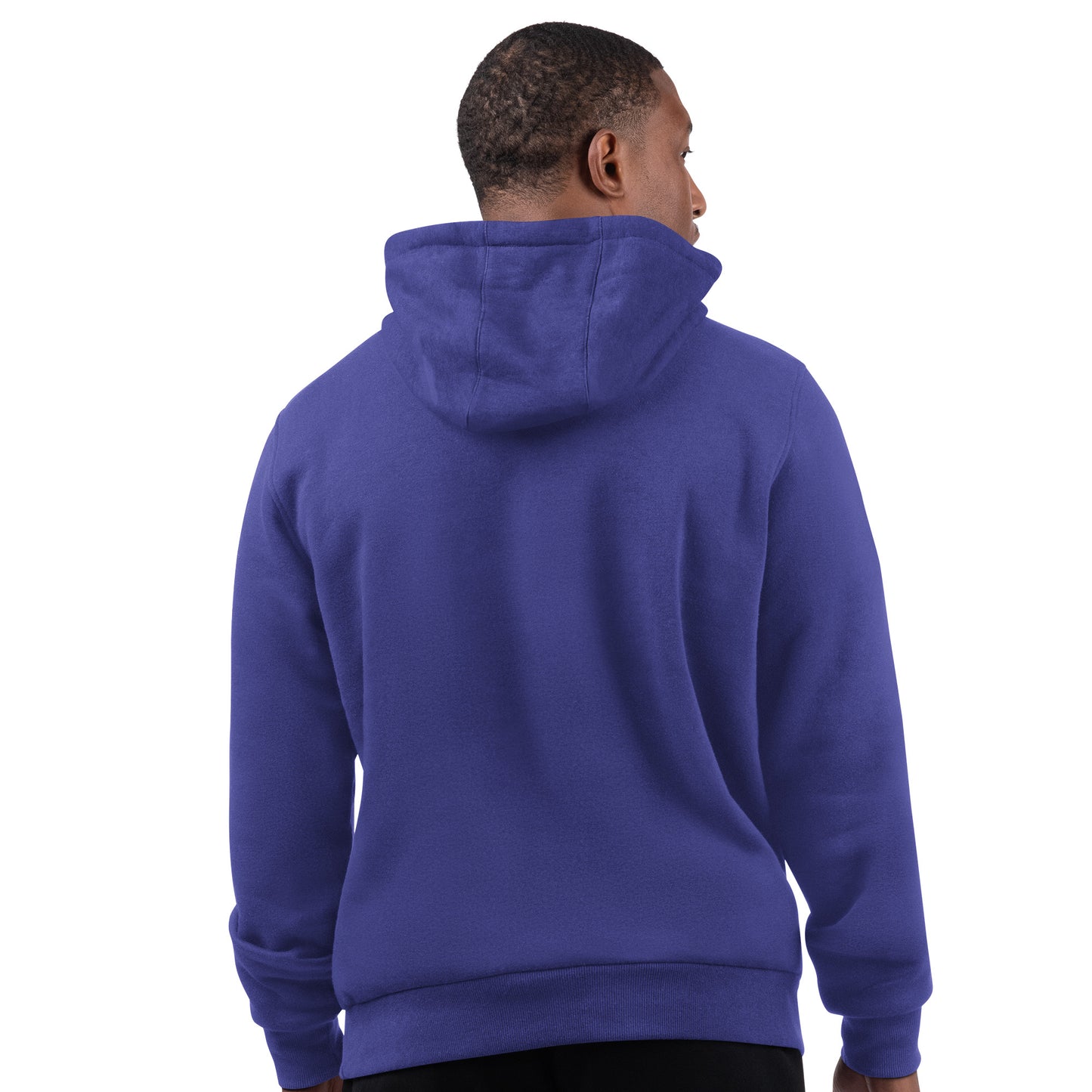 Baltimore Ravens Starter Hand Off Pull Over Hoodie - Purple