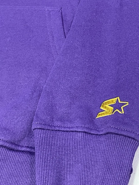 Baltimore Ravens Starter Hand Off Pull Over Hoodie - Purple
