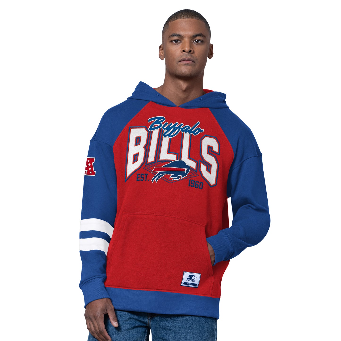 Buffalo Bills Starter Interception Pull Over Hoodie