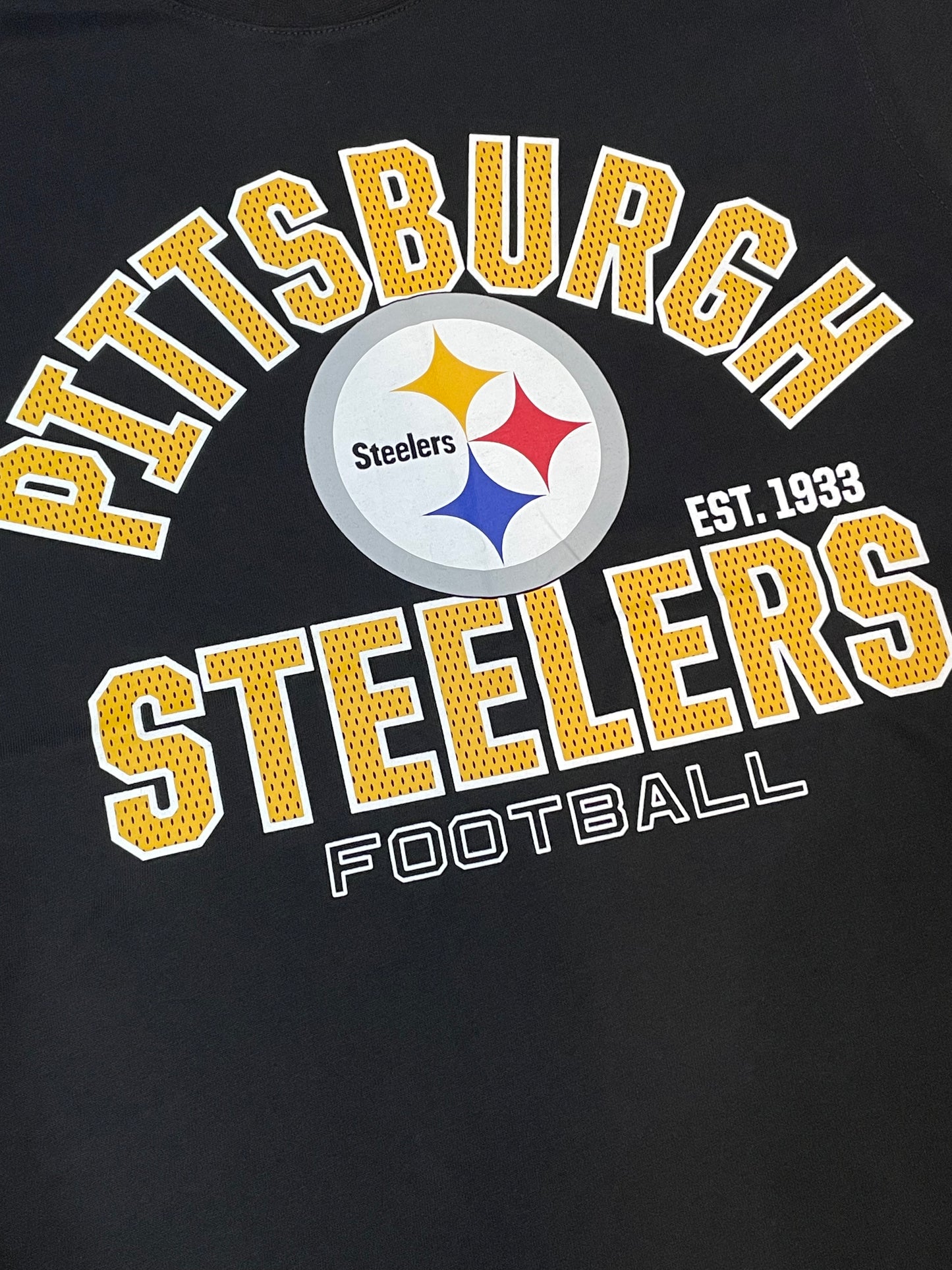 Pittsburgh Steelers Men's Starter Defender T-Shirt- Black