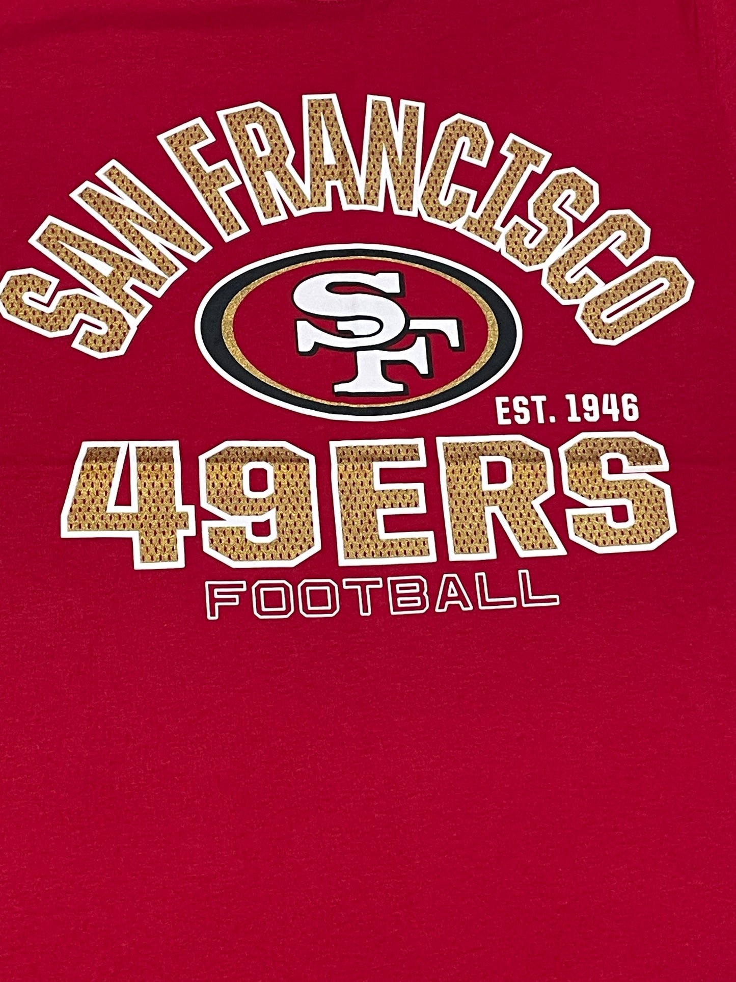 San Francisco 49ers Men's Starter Defender T-Shirt- Red