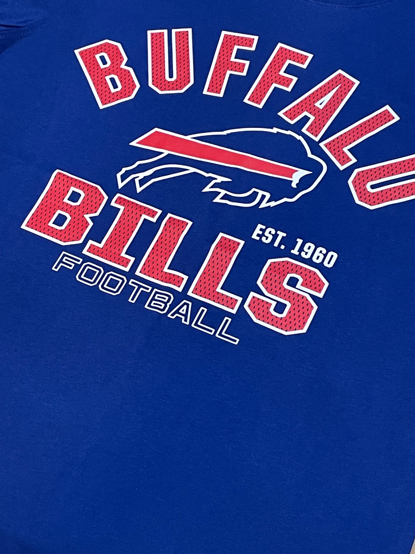 Buffalo Bills Men's Starter Defender T-Shirt- Blue