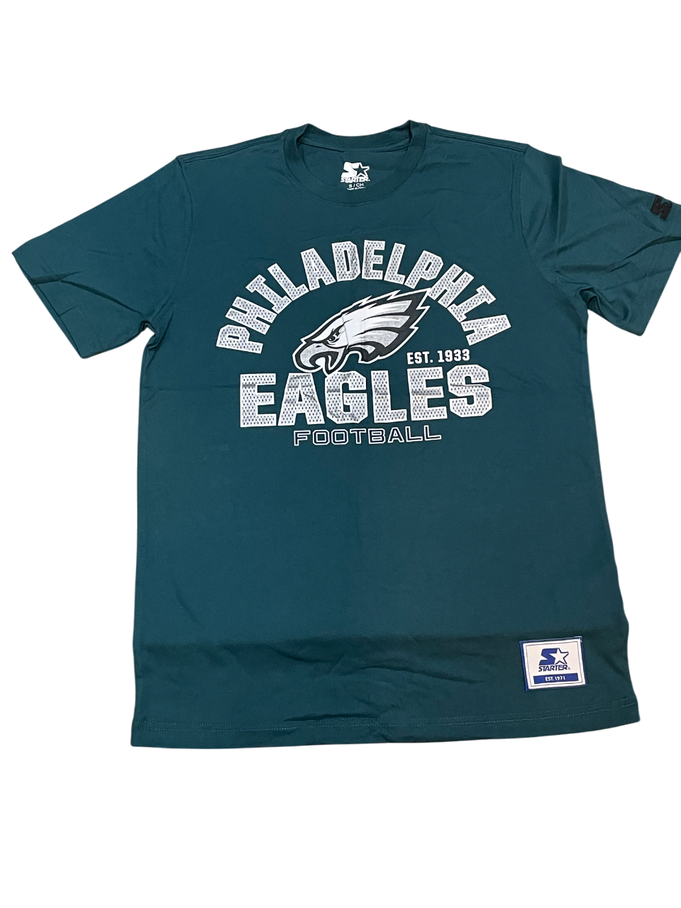 Philadephia Eagles Men's Starter Defender T-Shirt- Green