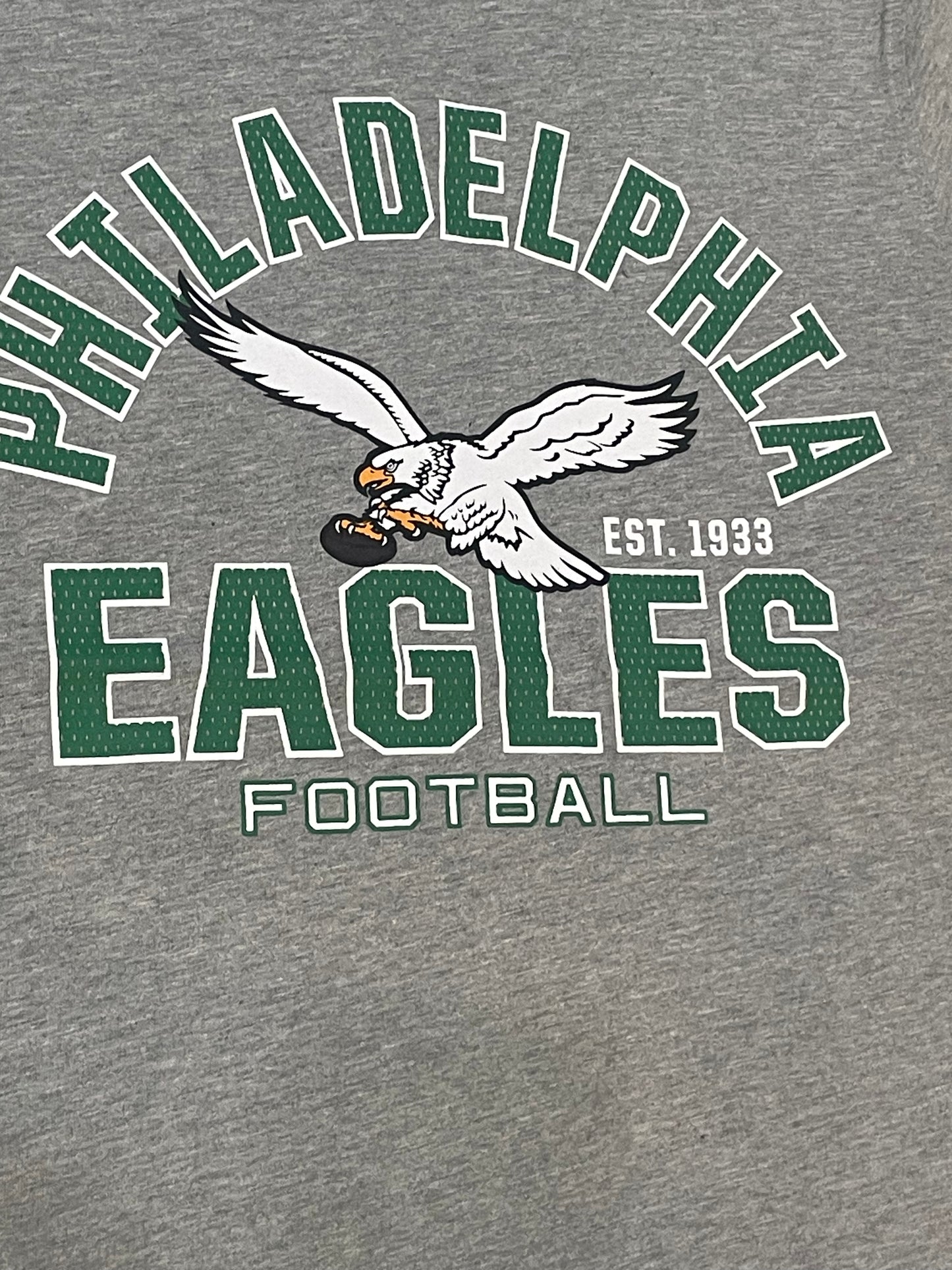 Philadelphia Eagles Starter Defender T-Shirt- Gray