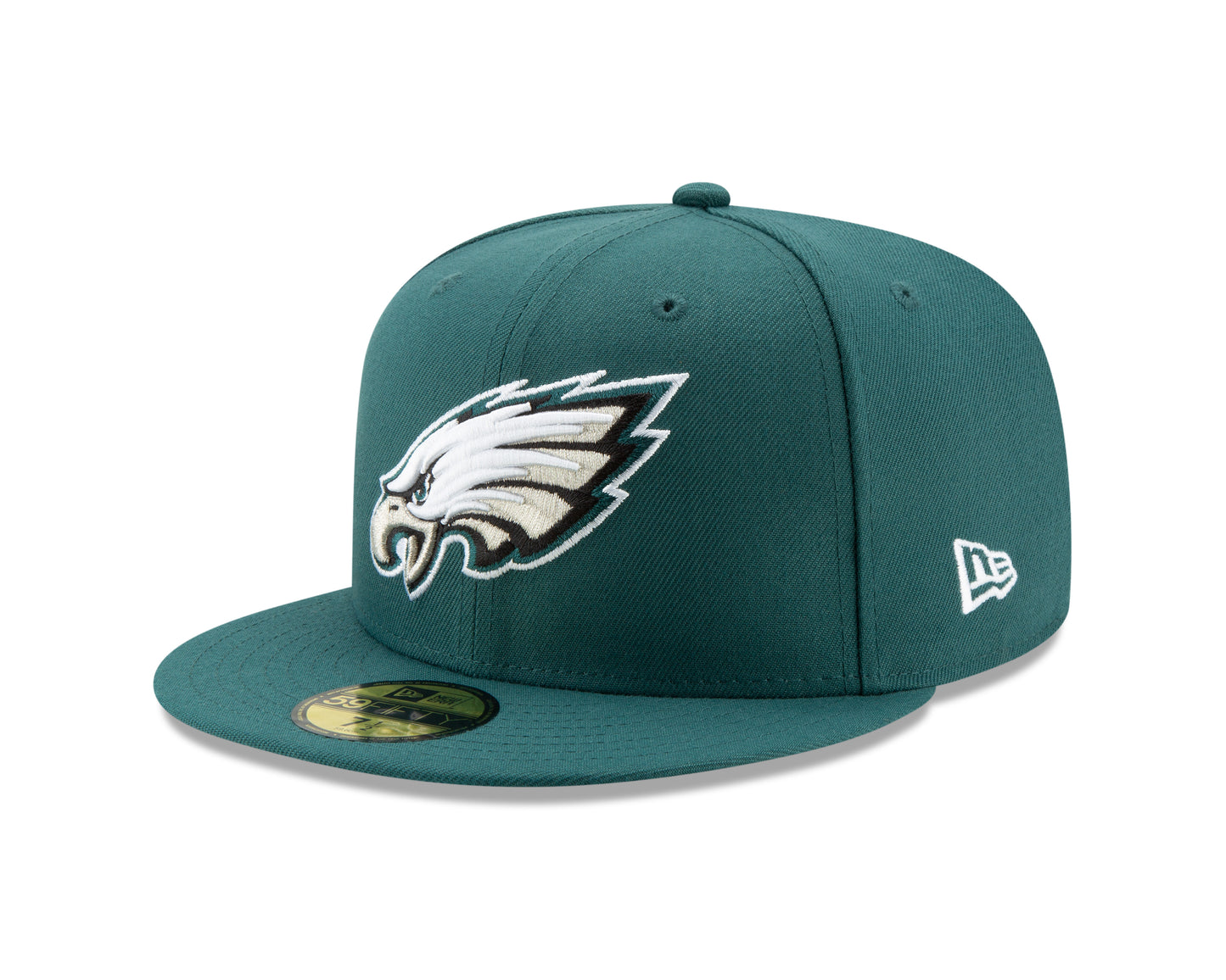 Philadelphia Eagles New Era Basic 59FIFTY Fitted Hat - Needle Green