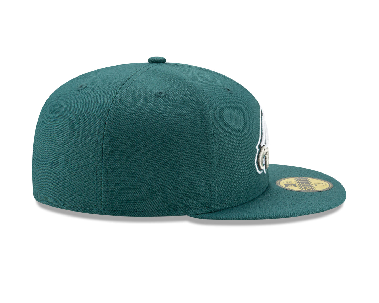 Philadelphia Eagles New Era Basic 59FIFTY Fitted Hat - Needle Green