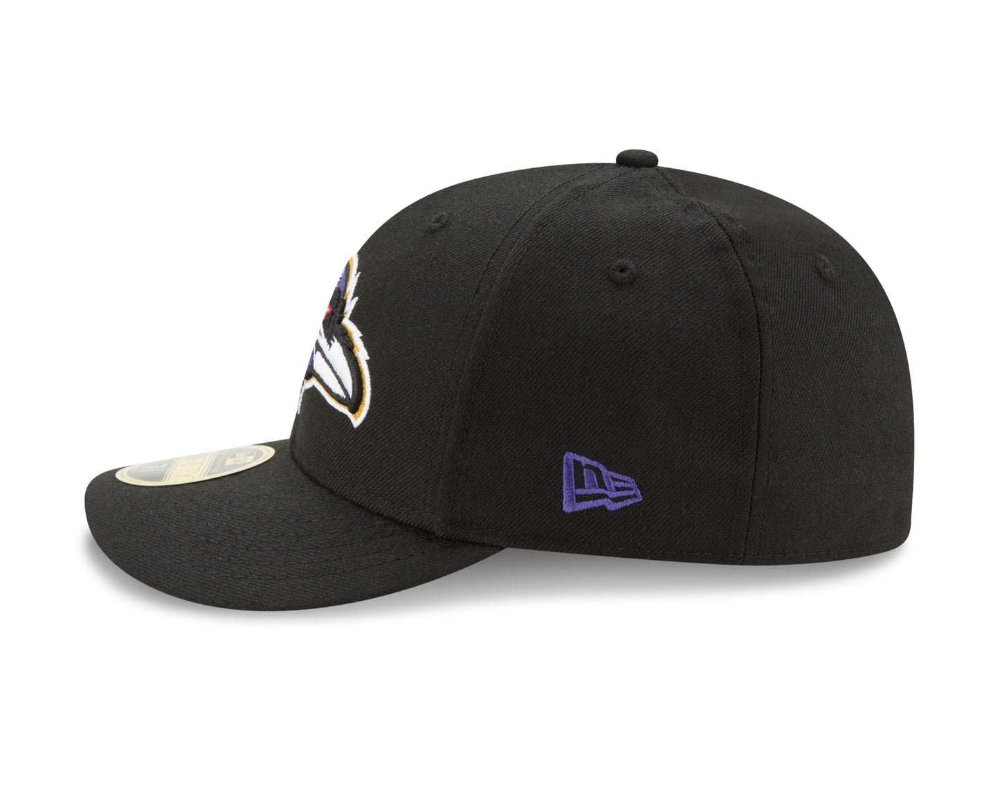 Baltimore Ravens New Era Low Profile Black 59Fifty Hat