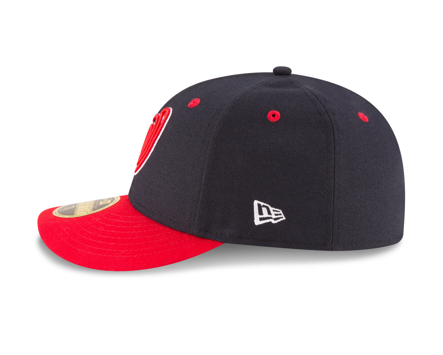 Washington Nationals New Era Blue Authentic Collection Low Profile 59FIFTY Fitted Hat