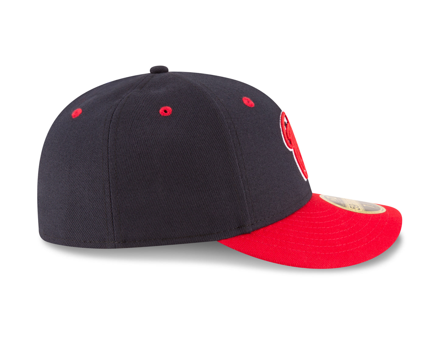 Washington Nationals New Era Blue Authentic Collection Low Profile 59FIFTY Fitted Hat