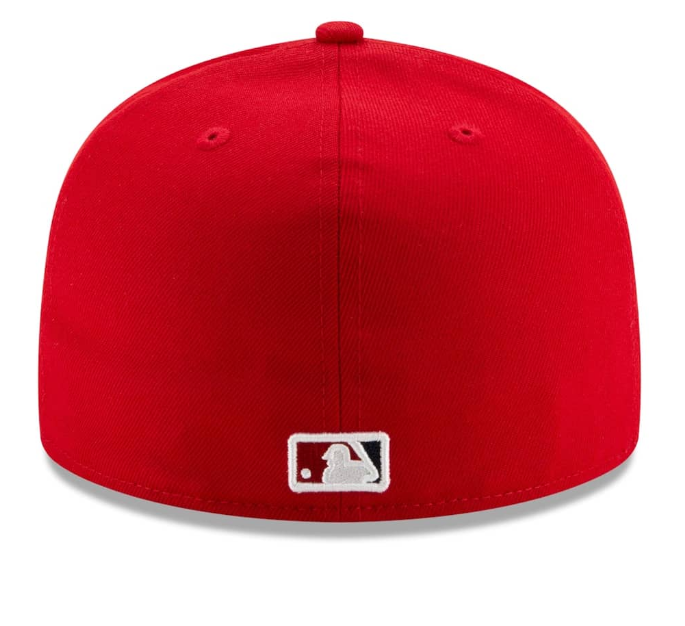 Washington Nationals New Era Red Authentic Collection Alternate 59FIFTY Fitted Hat