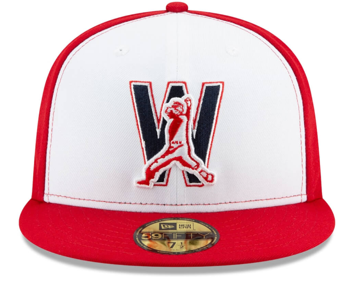 Washington Nationals New Era Red Authentic Collection Alternate 59FIFTY Fitted Hat