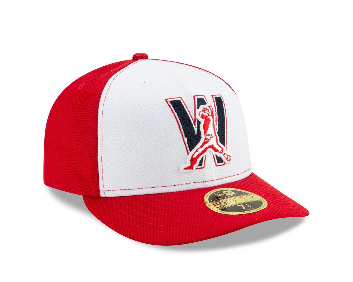 Washington Nationals Authentic Collections Performance 4 Low Profile 59FIFTY Hat