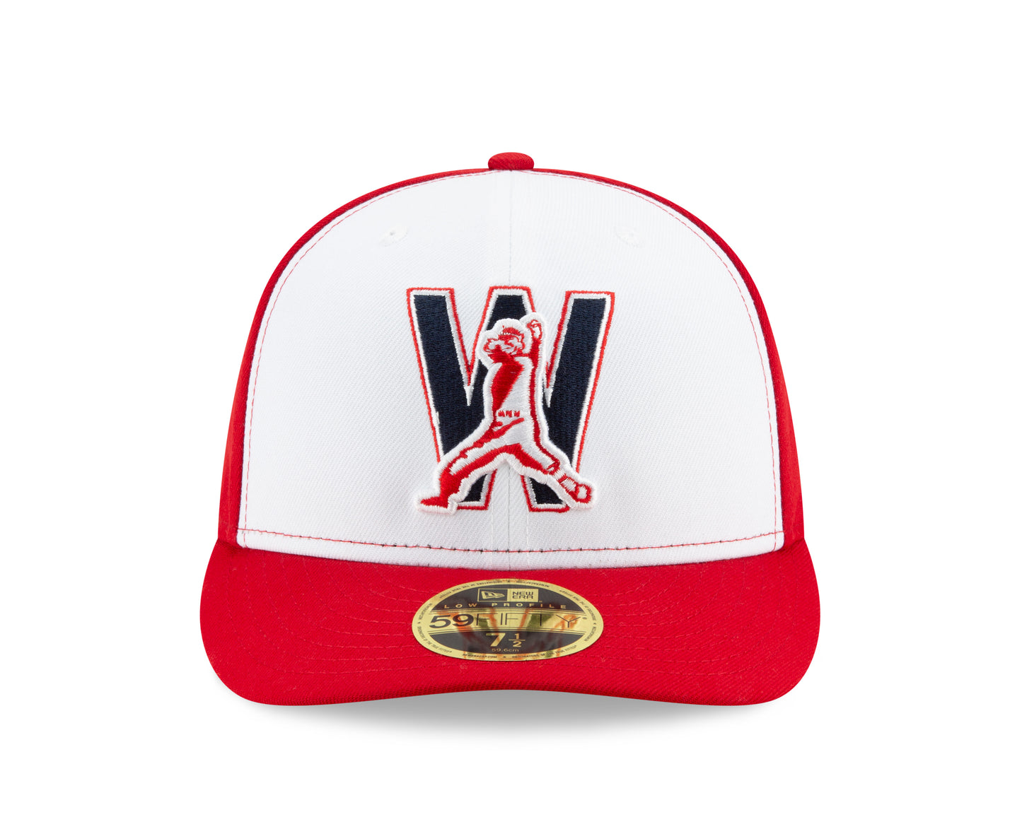 Washington Nationals Authentic Collections Performance 4 Low Profile 59FIFTY Hat