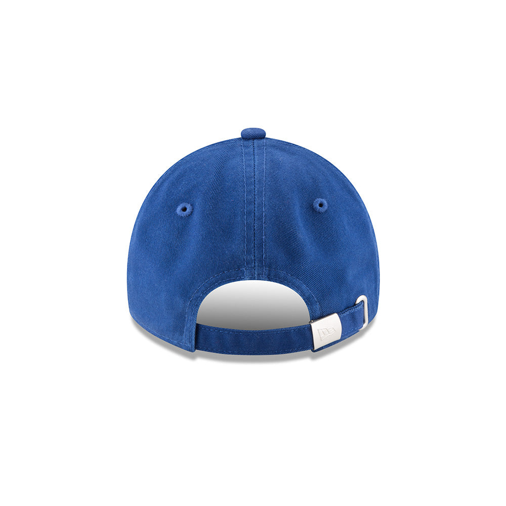 Kansas City Royals Blue New Era MLB Core Script 9TWENTY Adjustable Hat