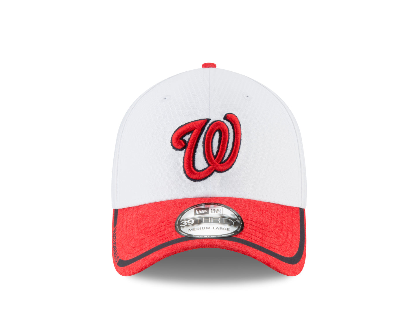 Washington Nationals New Era Tinted Trim Era 39THIRTY Flex Hat - White