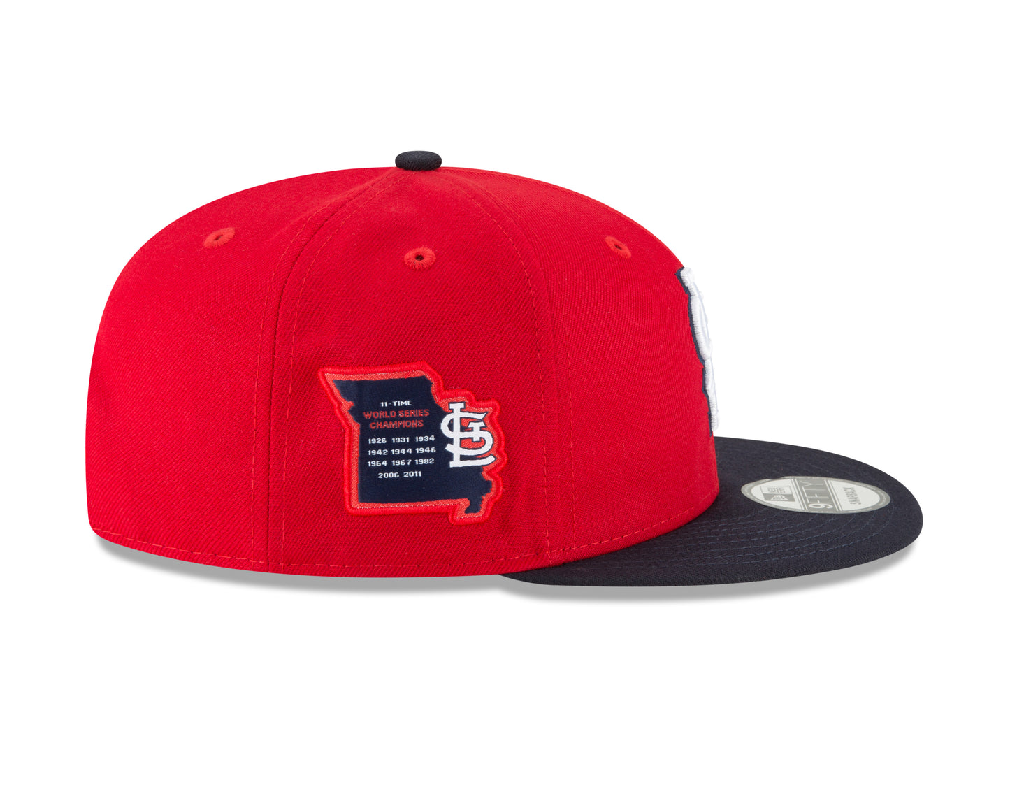 St. Louis Cardinals New Era Side Stated 9Fifty Snapback Hat