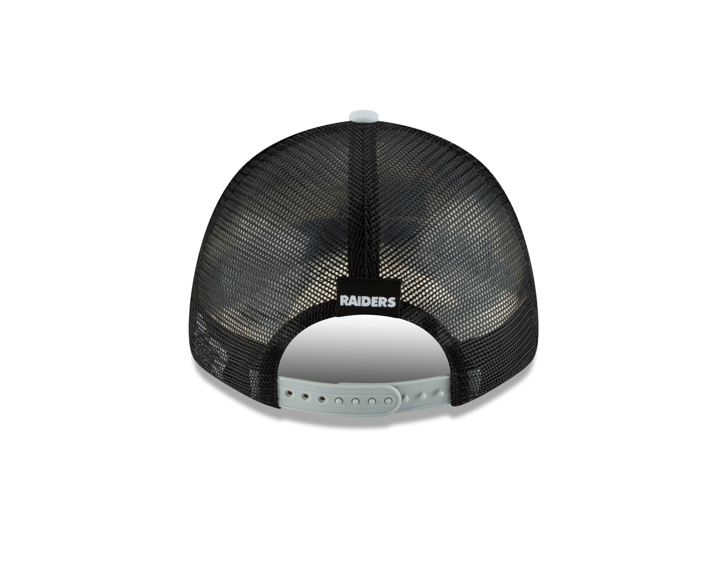 Las Vegas Raiders New Era Team Heathered Turn 9FORTY Adjustable Hat - Gray