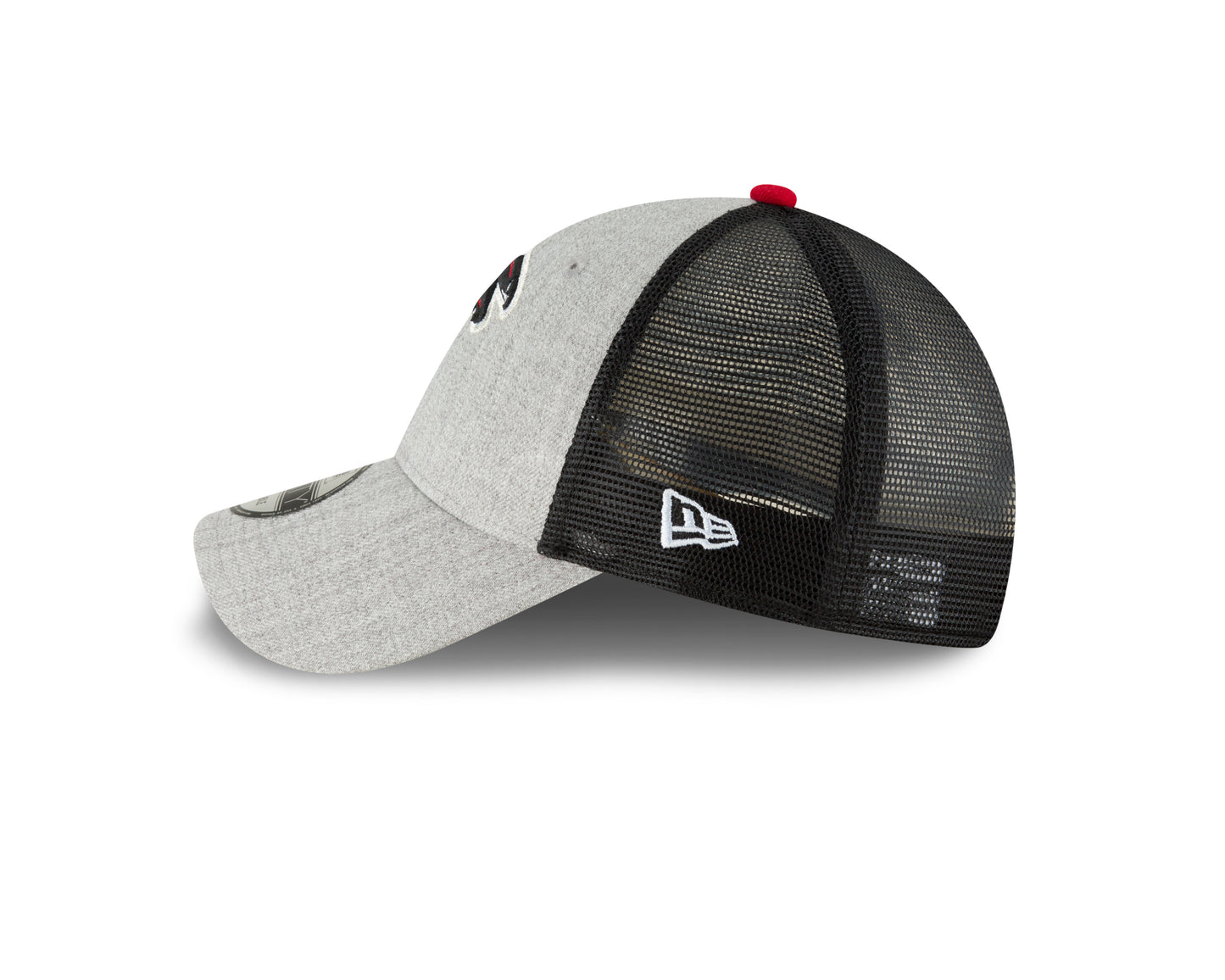 Atlanta Falcons Heathered Turn Trucker Mesh 9FORTY Adjustable Snapback Hat / Cap