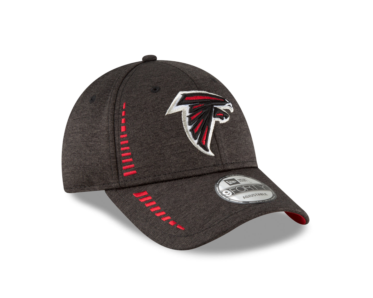 Atlanta Falcons New Era Speed Tech 9FORTY NFL Adjustable Hat - Black