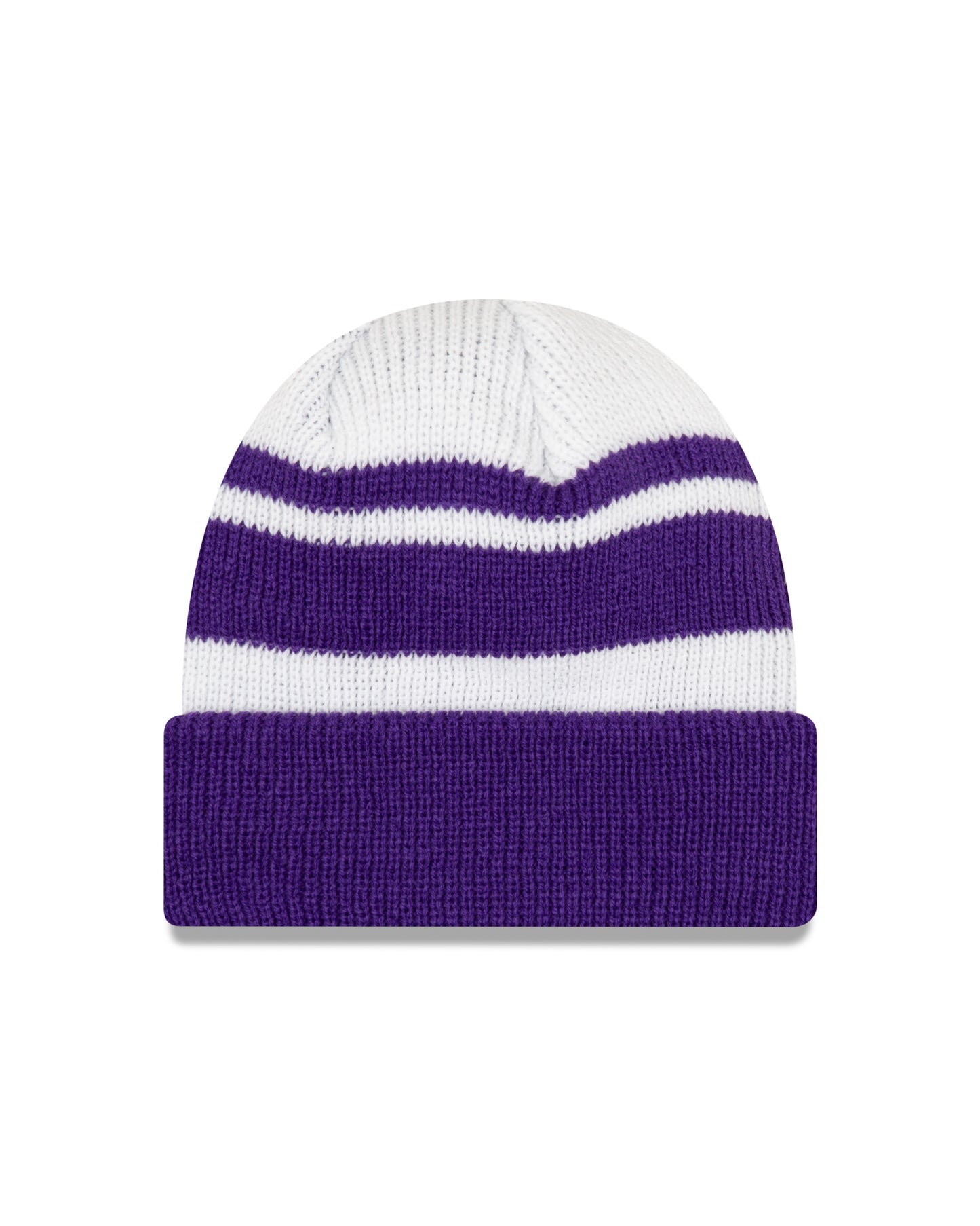 Minnesota Vikings New Era Purple / White Knit Cozy Cuffed Knit Hat
