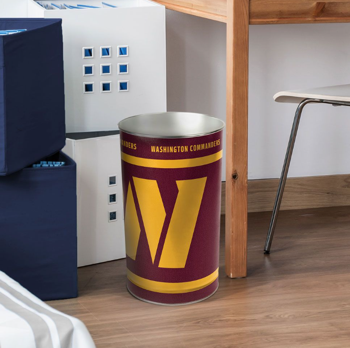 Washington Commanders Wincraft "15 Trash Can
