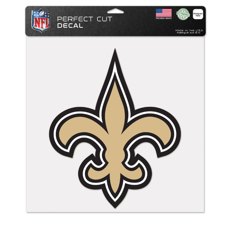 New Orleans Saints Wincraft 8X8 Perfect Cut Decal