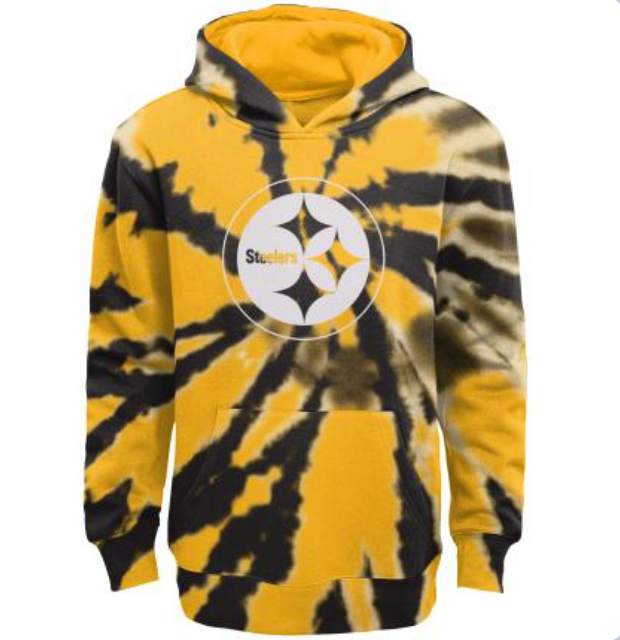 Pittsburgh Steelers Outerstuff Youth Tie-dye Hoody