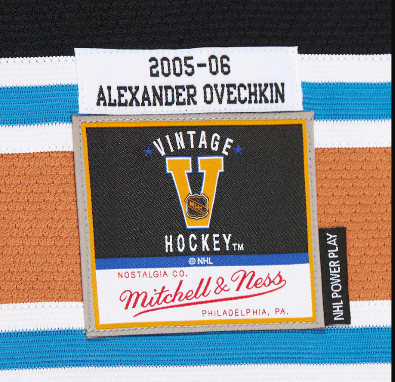 Alexander Ovechkin Mitchell & Ness Washington Capitals 2005-06 Power Play Jersey - Black