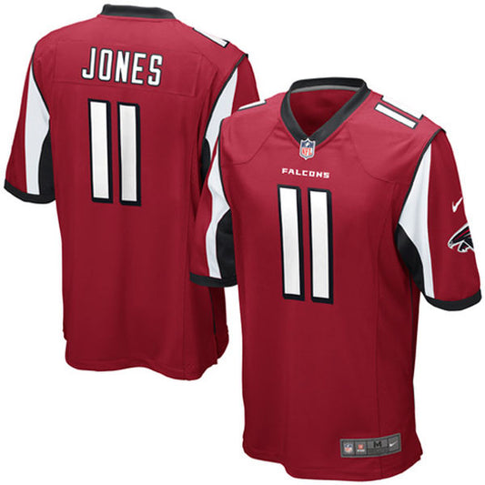 Atlanta Falcons #11 Julio Jones Game Jersey - Red